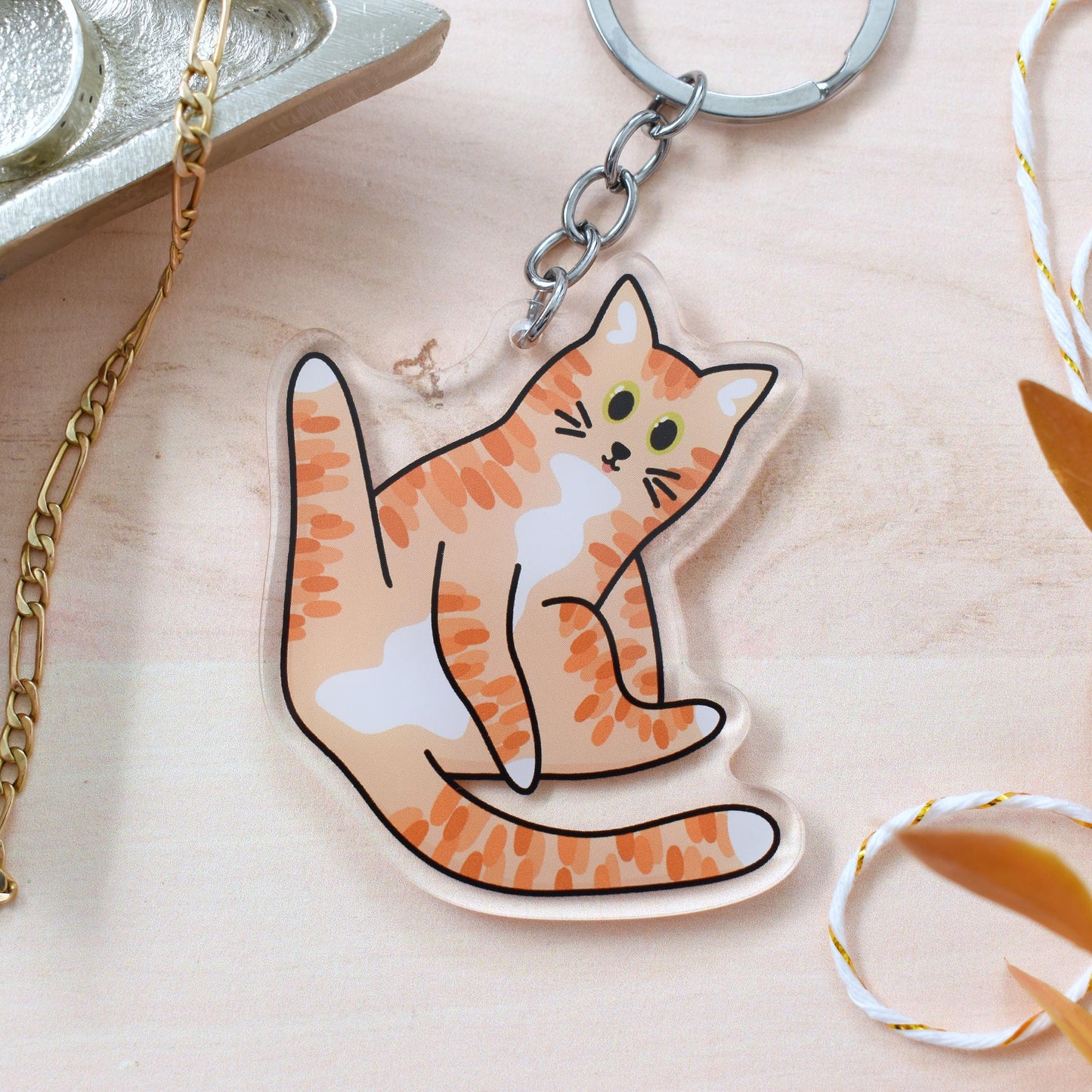 Orange Tabby Cat Magnet