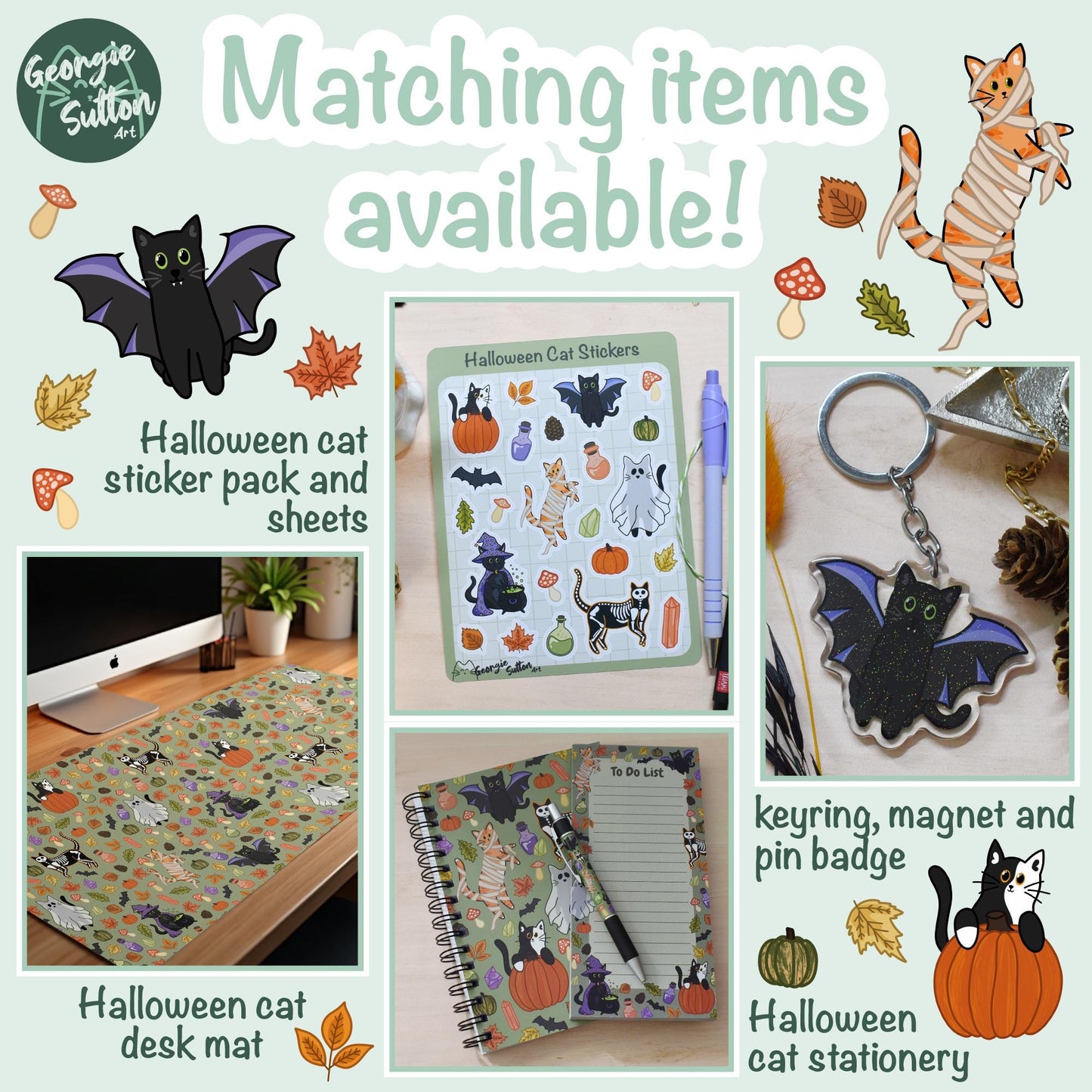 Witch Cat Magnet