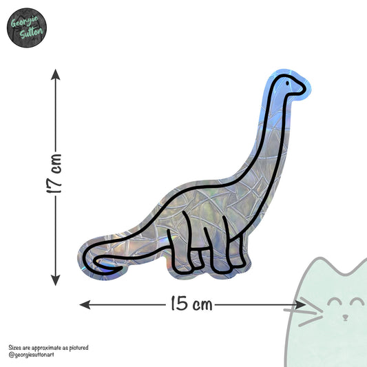 Brontosaurus Suncatcher (Option 2)