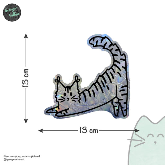 Tabby Cat Suncatcher