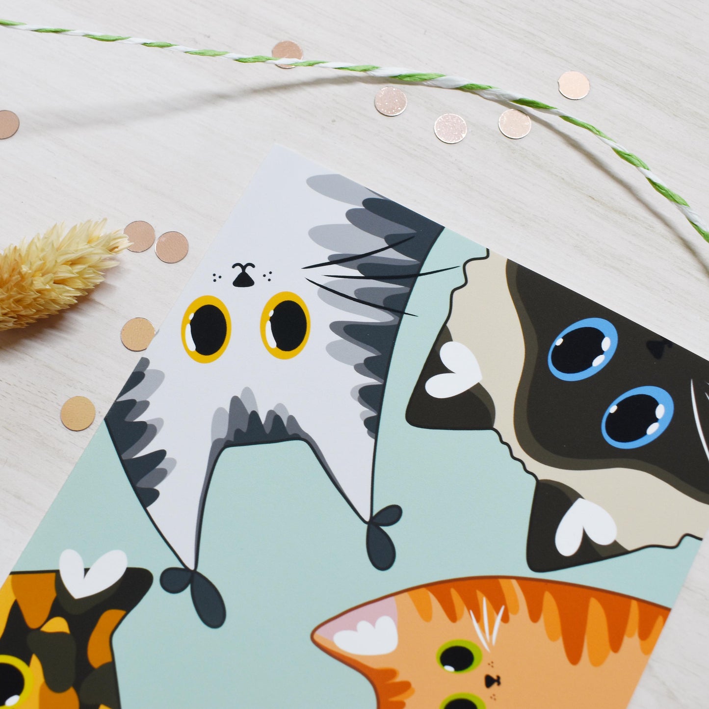 Did Someone Say Treats Cat Print