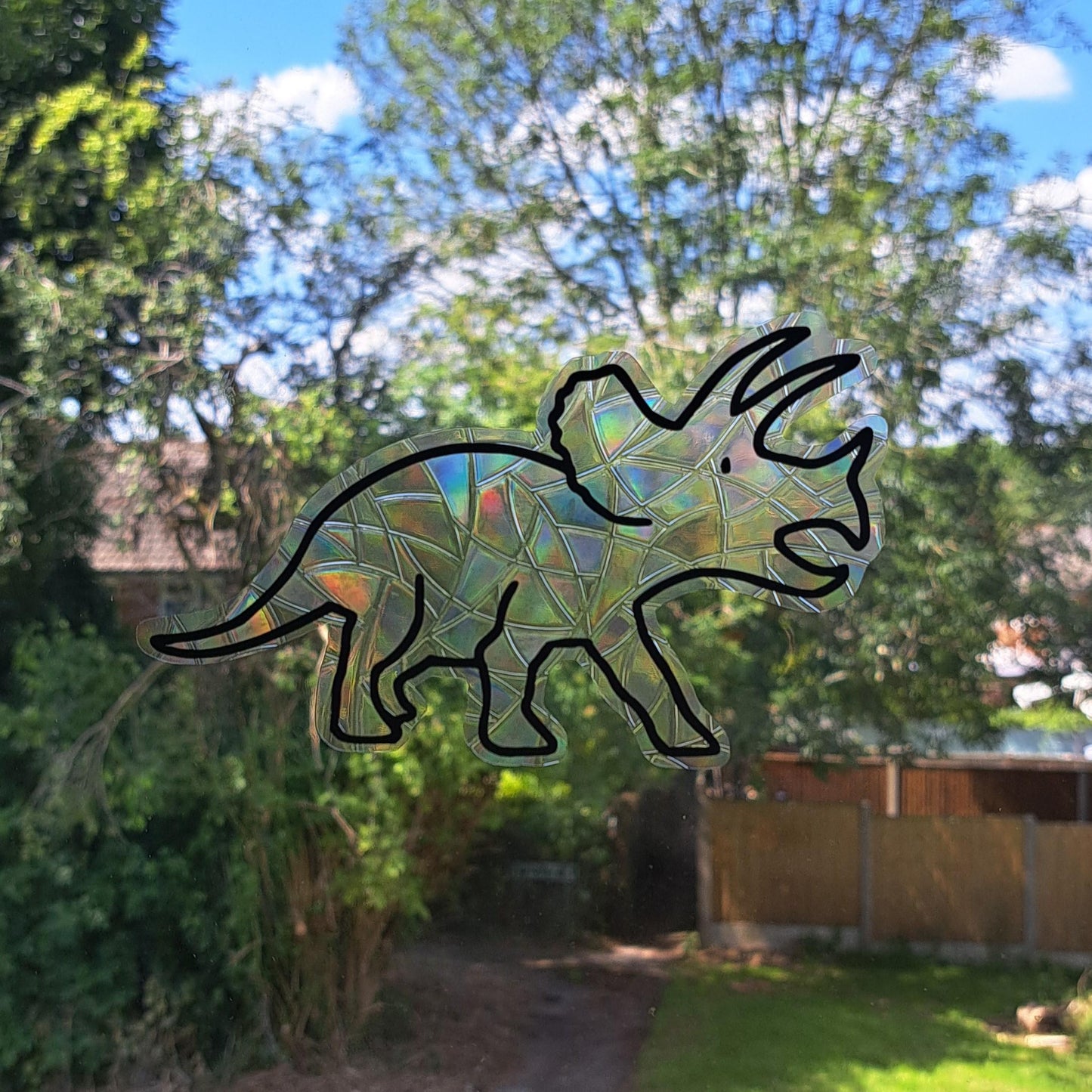 Triceratops Suncatcher