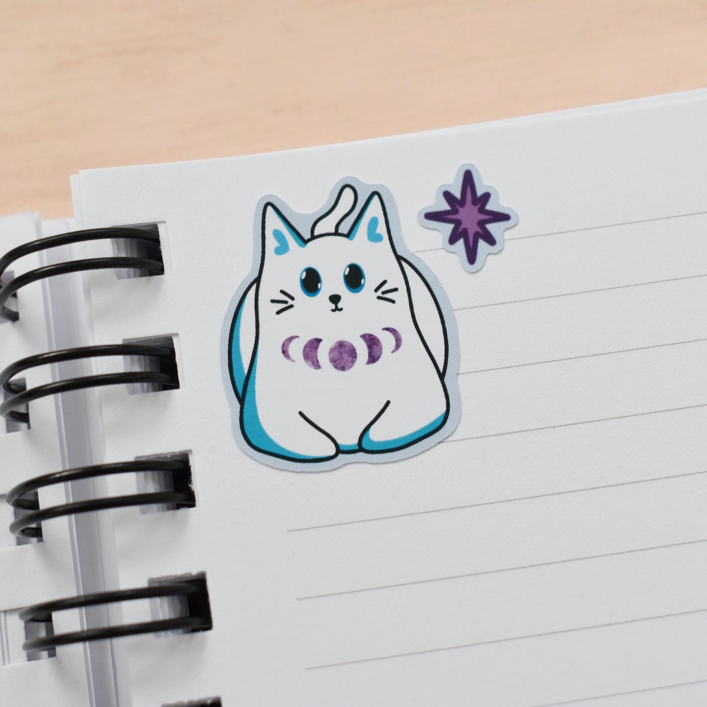 Celestial Cat Sticker Sheet