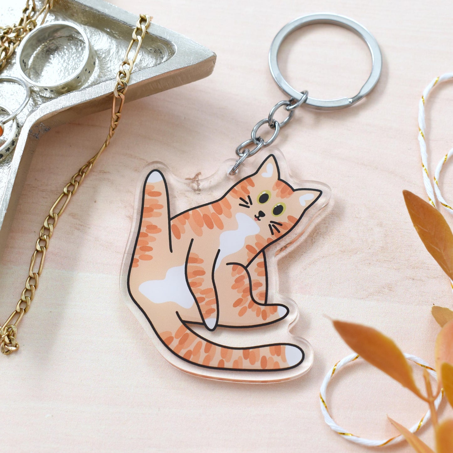Orange Tabby Cat Magnet