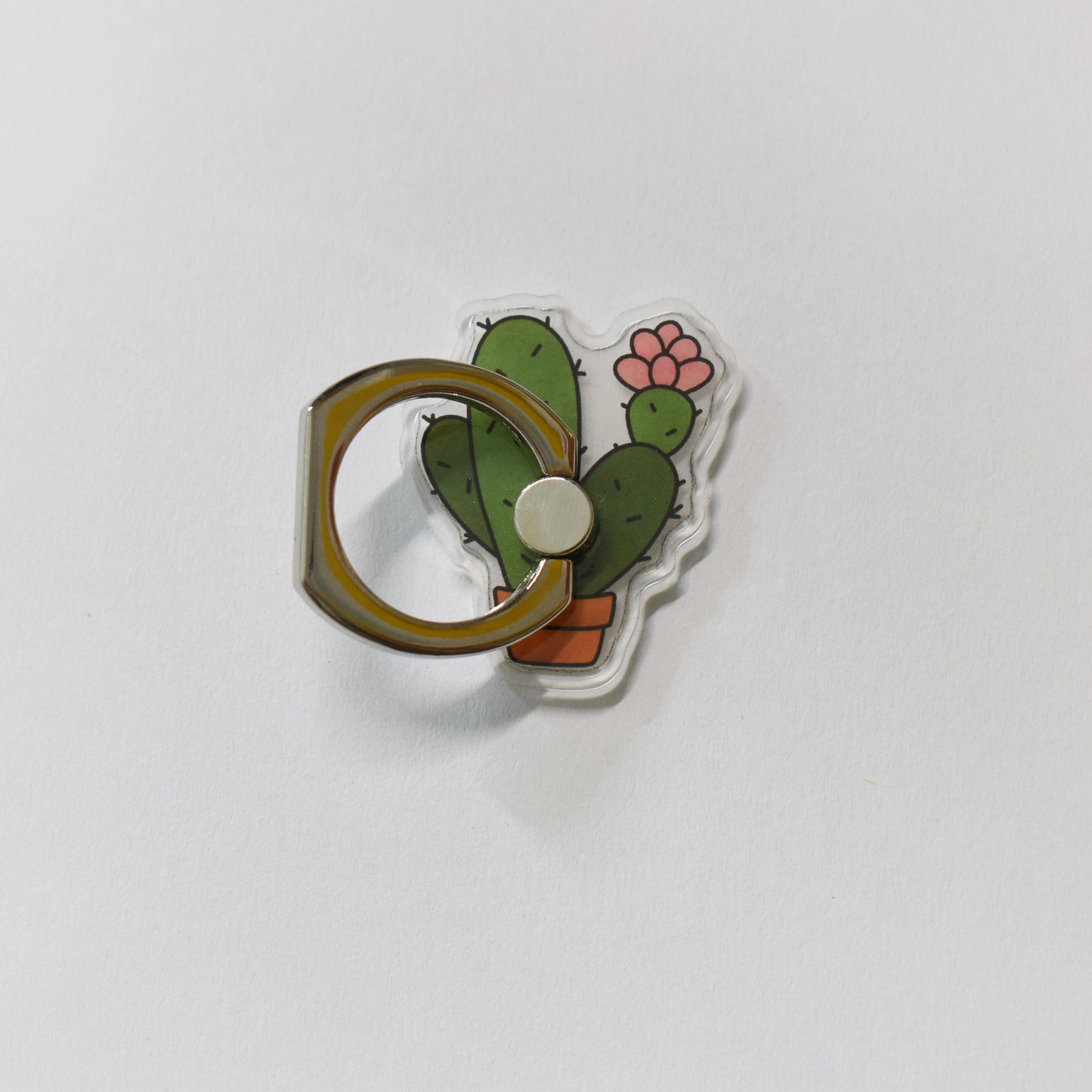 Cactus Phone Ring Holder