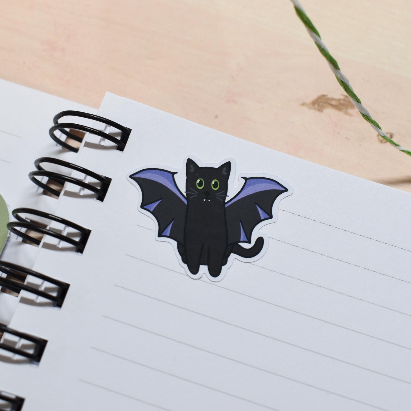 Halloween Cat Sticker Sheet