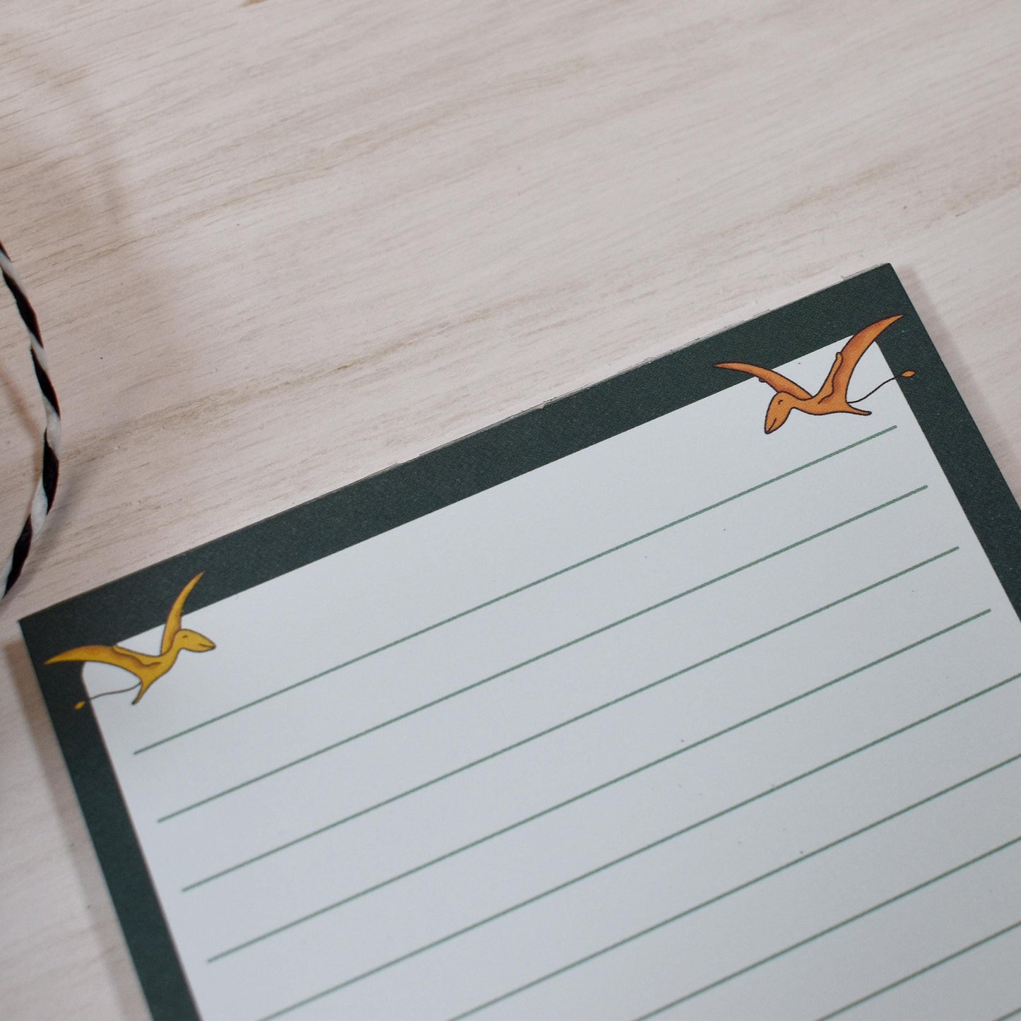 Floral Dino Notepad