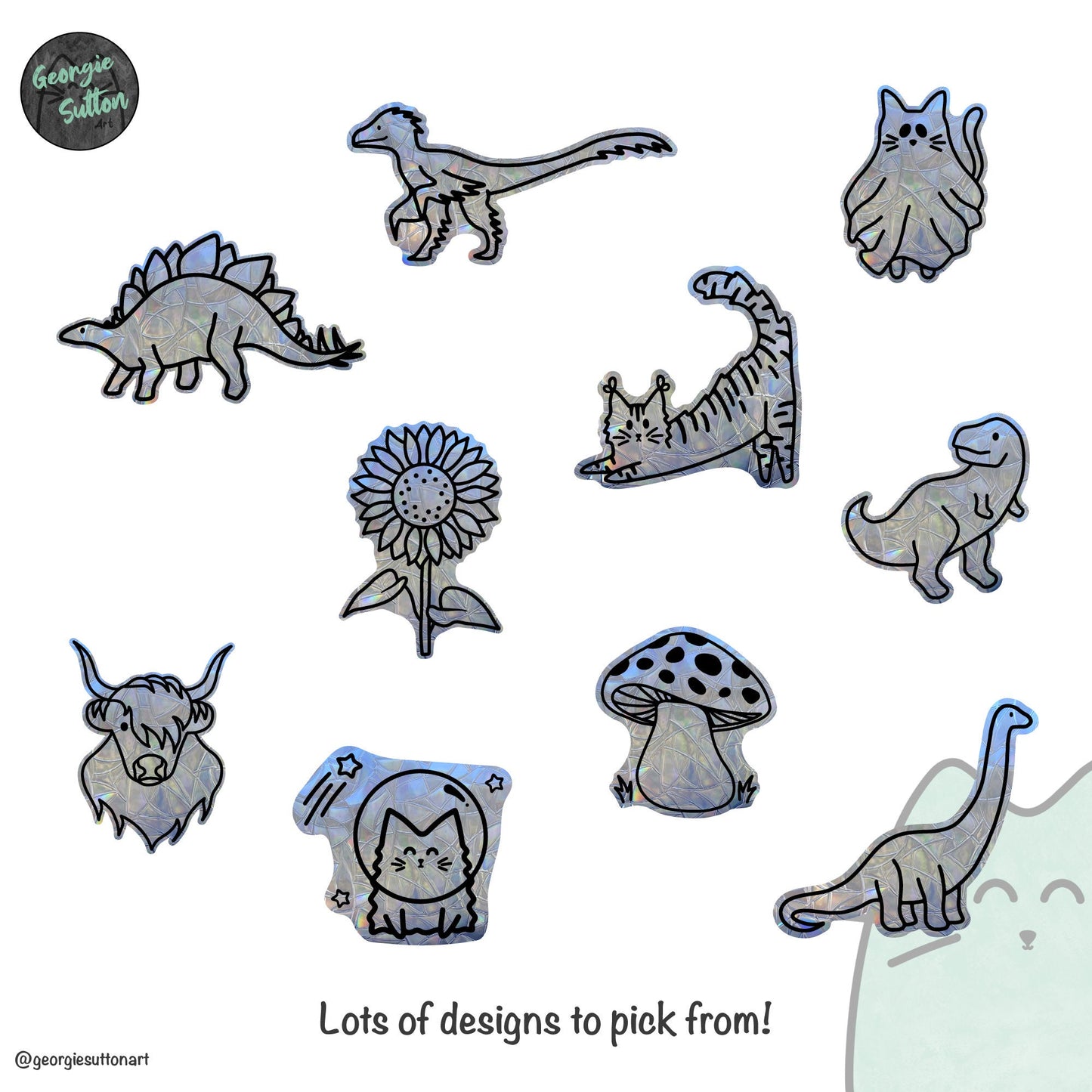 Highland Cow Suncatcher