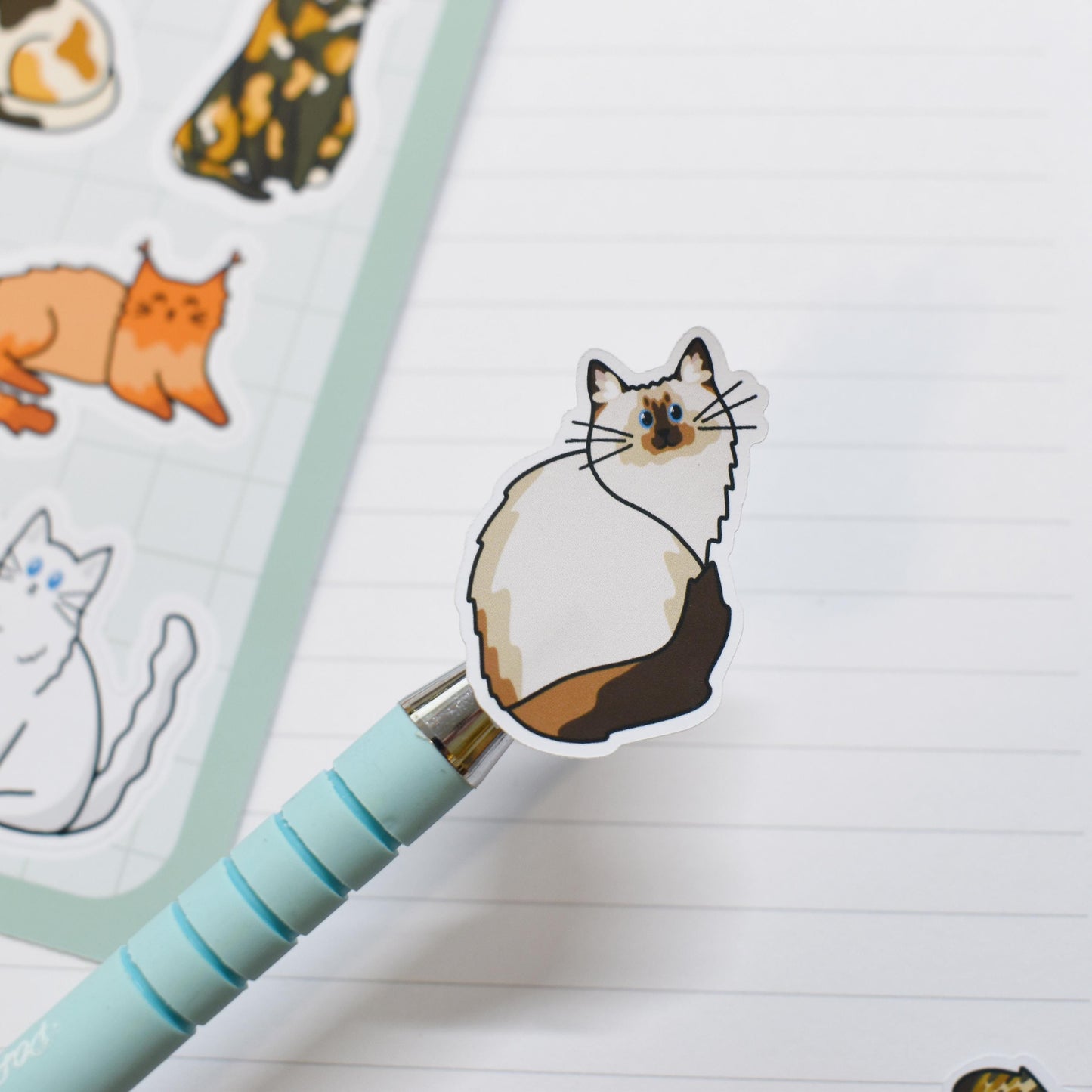Cat Sticker Sheet