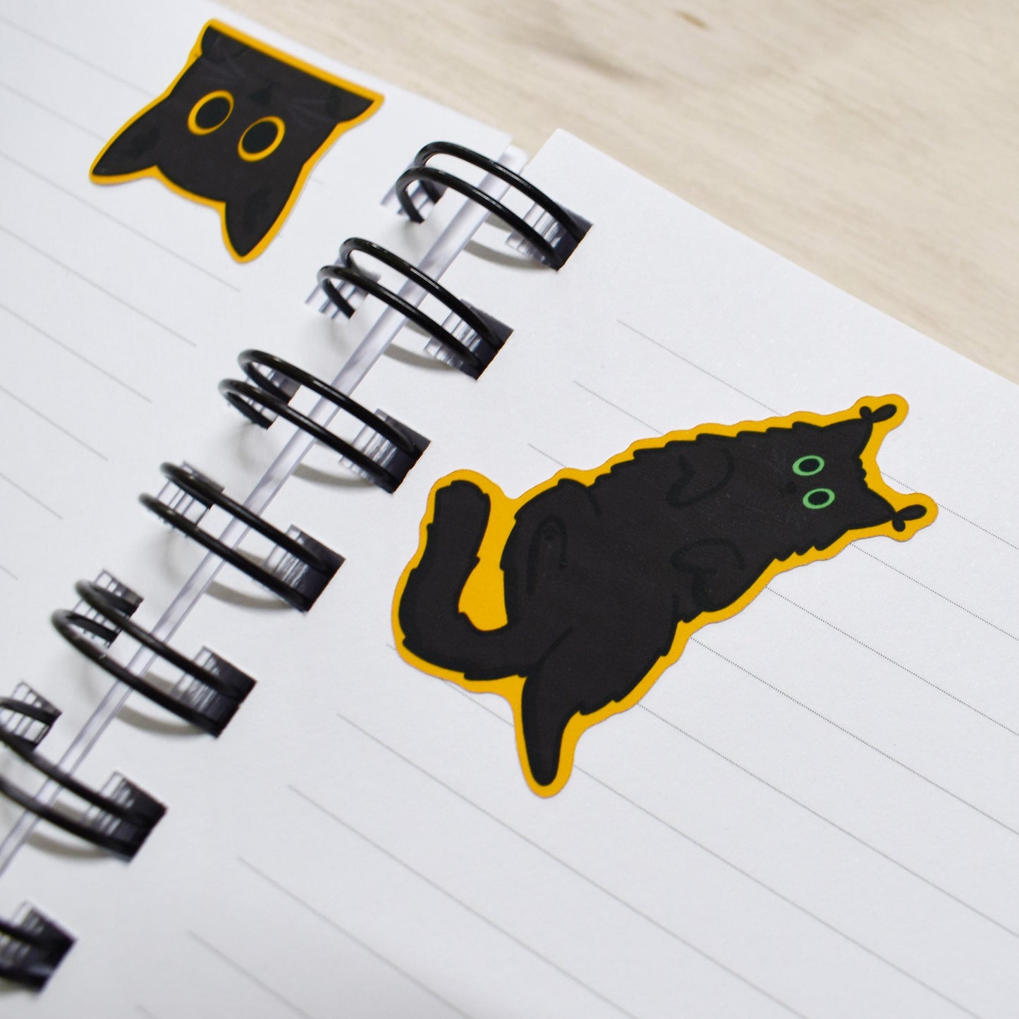 Black Cat Sticker Sheet