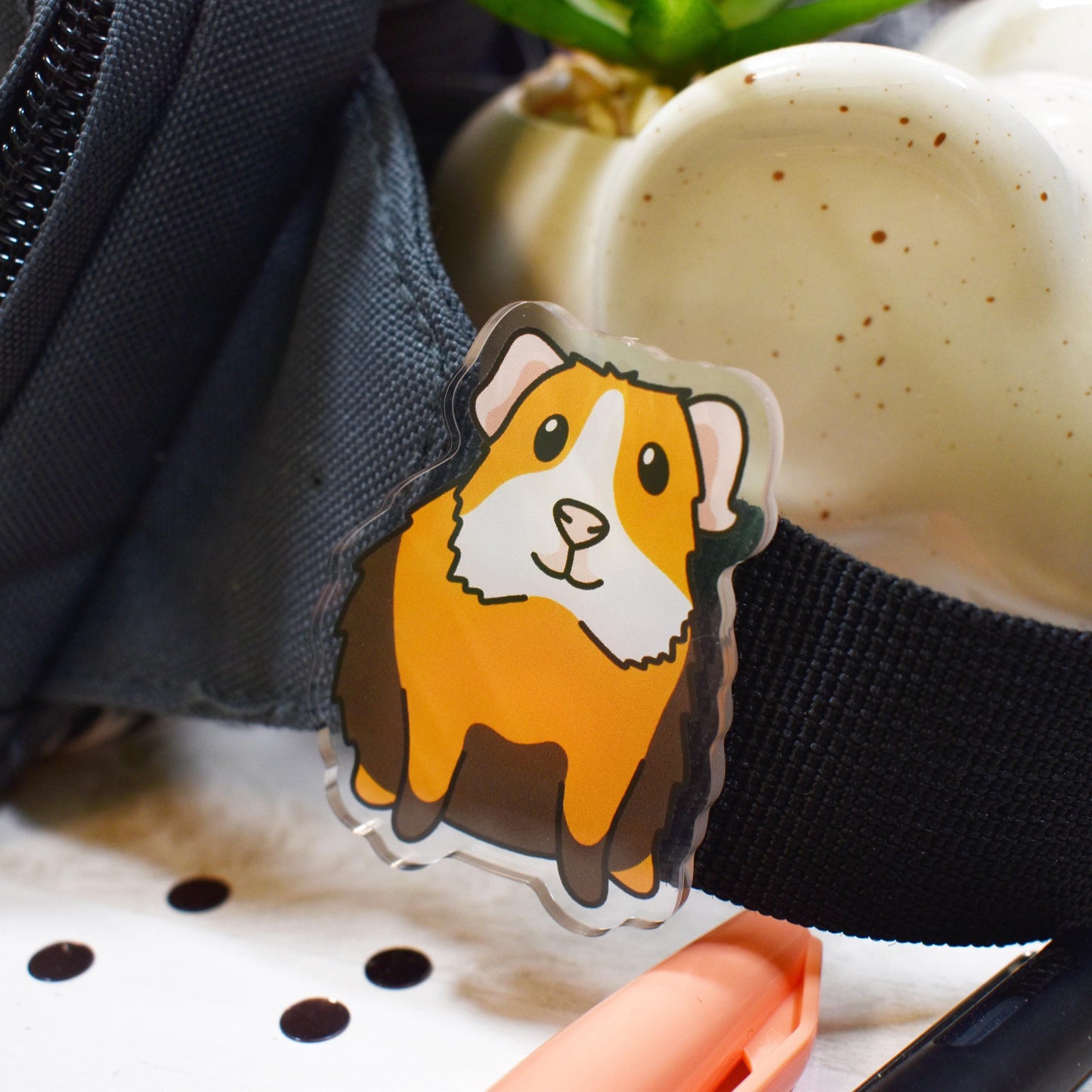 Tricolour Guinea Pig Magnet