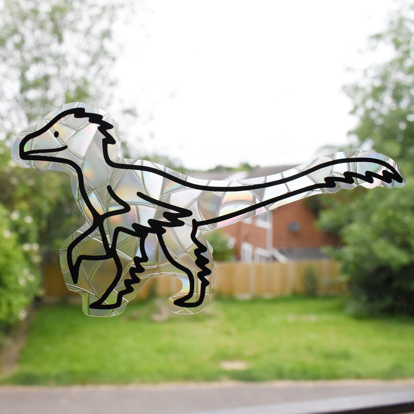Velociraptor Suncatcher