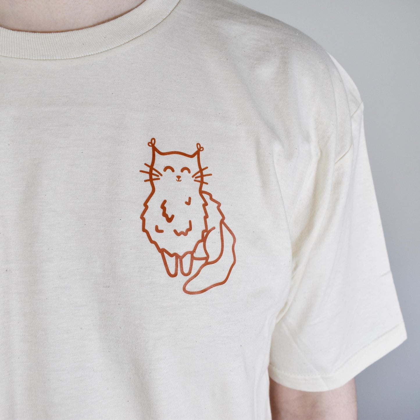 Ask Me About My Cat T-shirt
