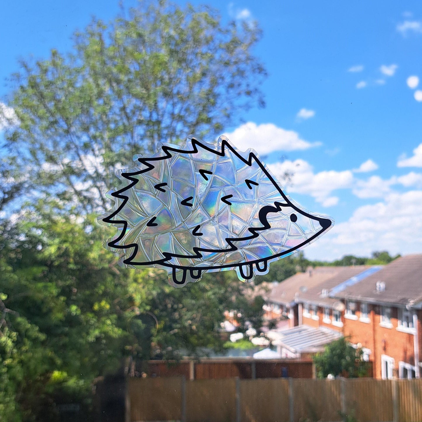 Hedgehog Suncatcher