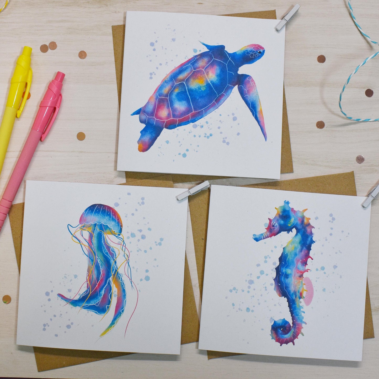 Underwater Cards