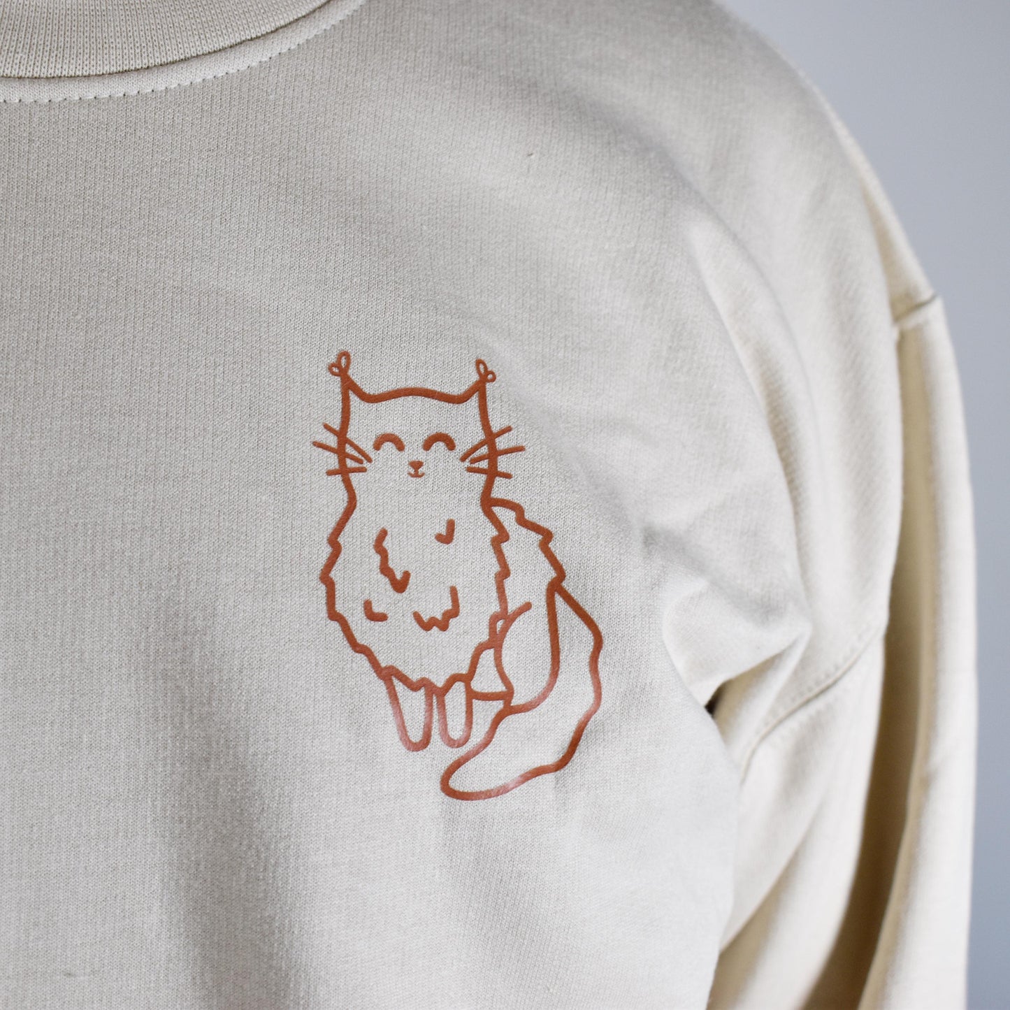 Ask Me About My Cat Sweatshirt