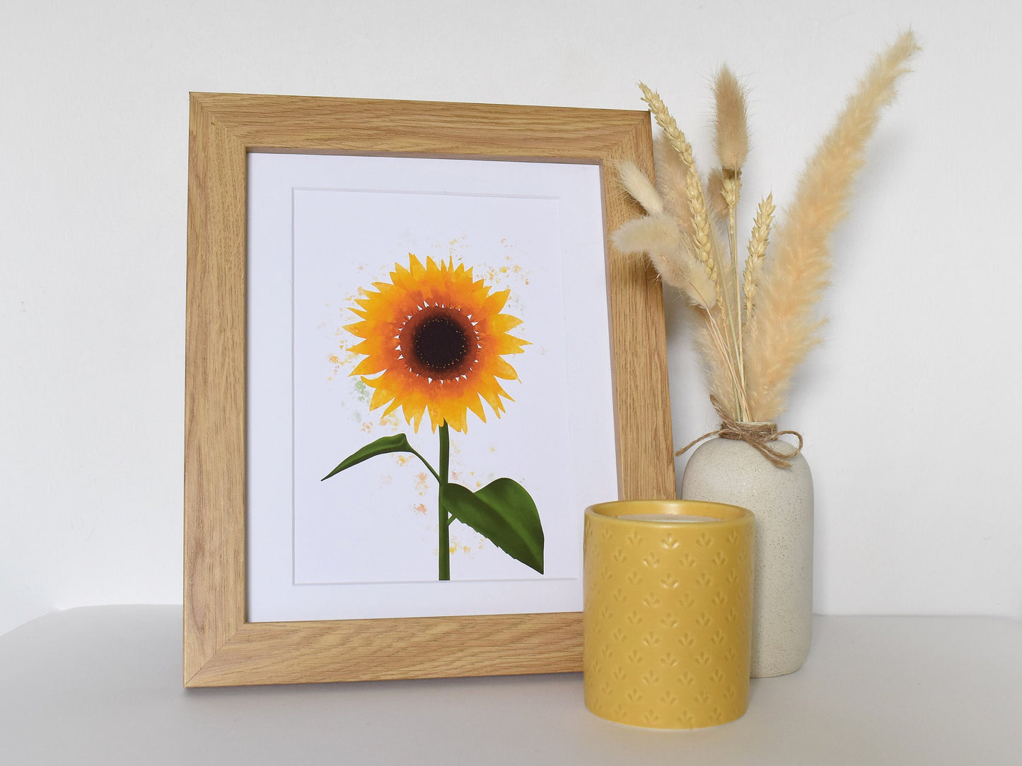 Sunflower print