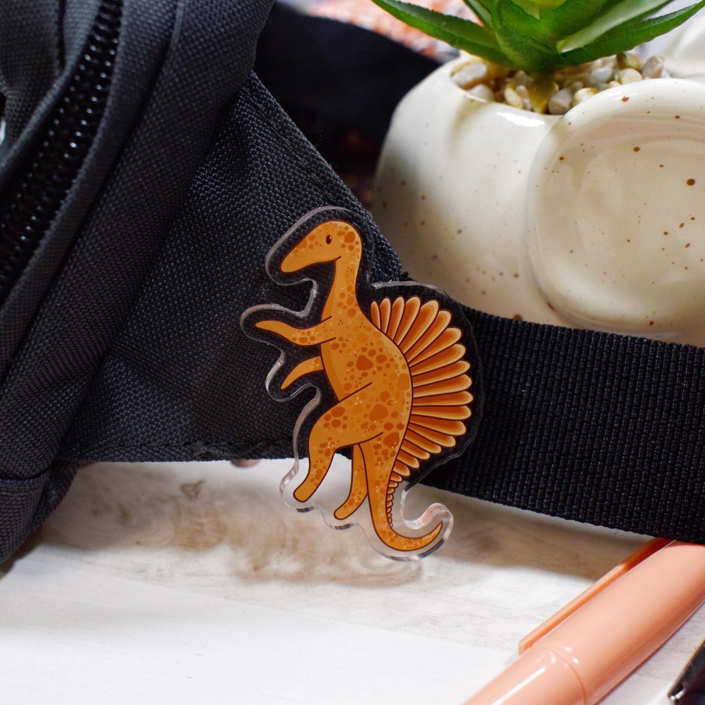 Spinosaurus Pin Badge