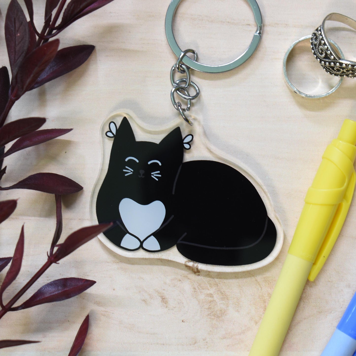 Tuxedo Cat Magnet