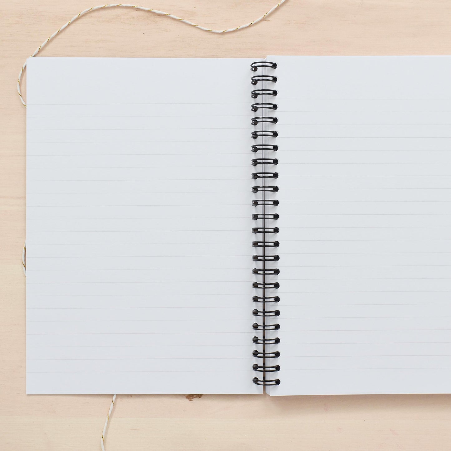 B-Grade Abstract Teal Notebook