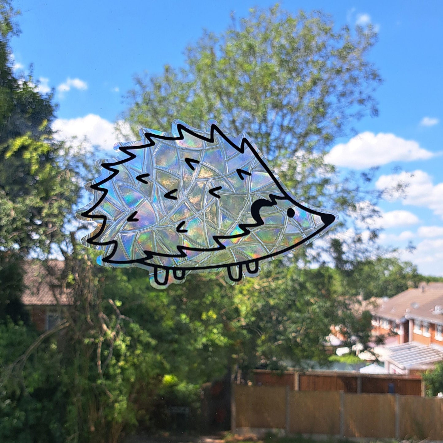 Hedgehog Suncatcher