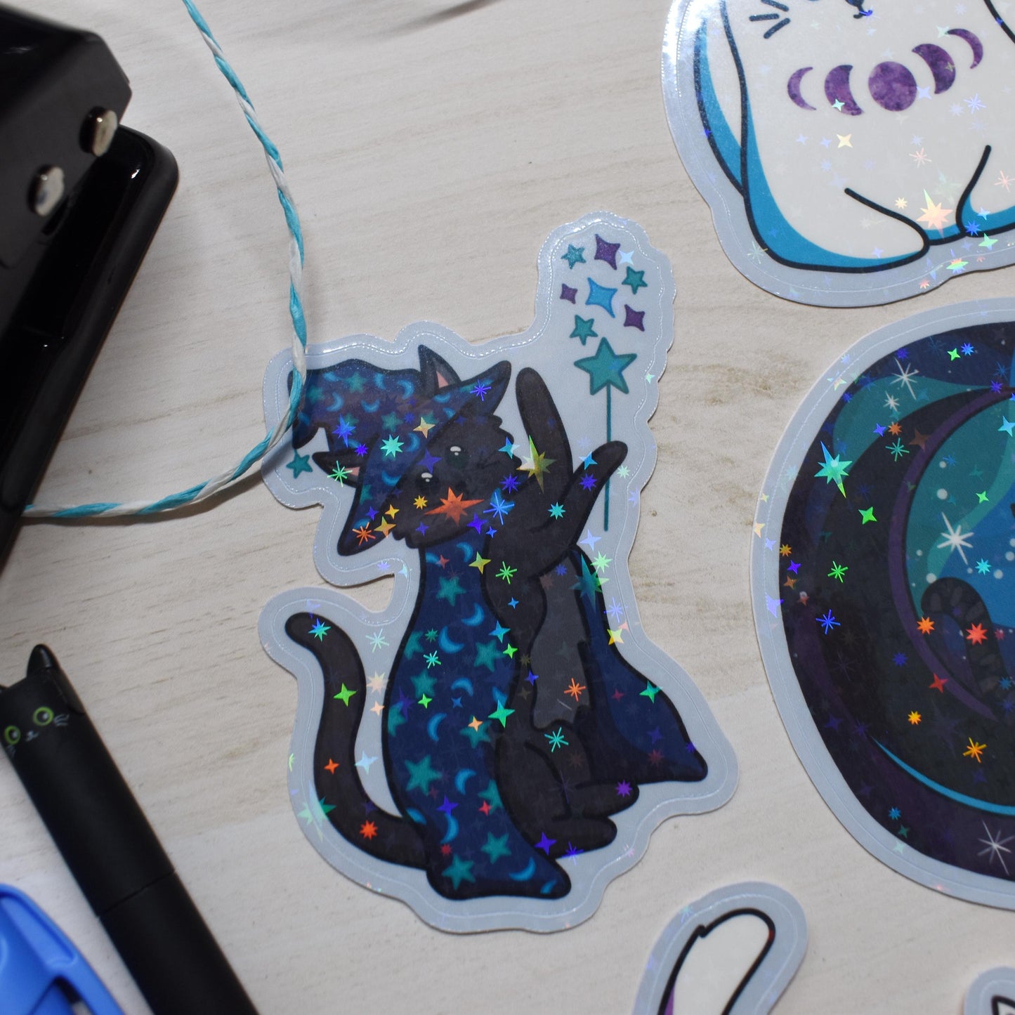 Celestial Cat Sticker Pack