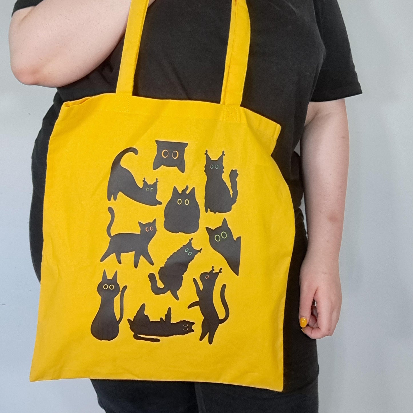 Black Cat Tote Bag