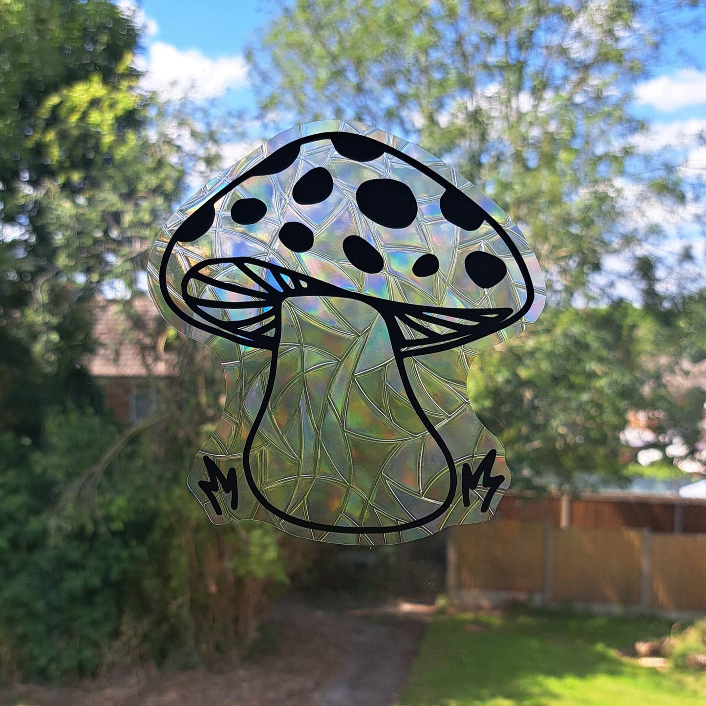 Mushroom Suncatcher