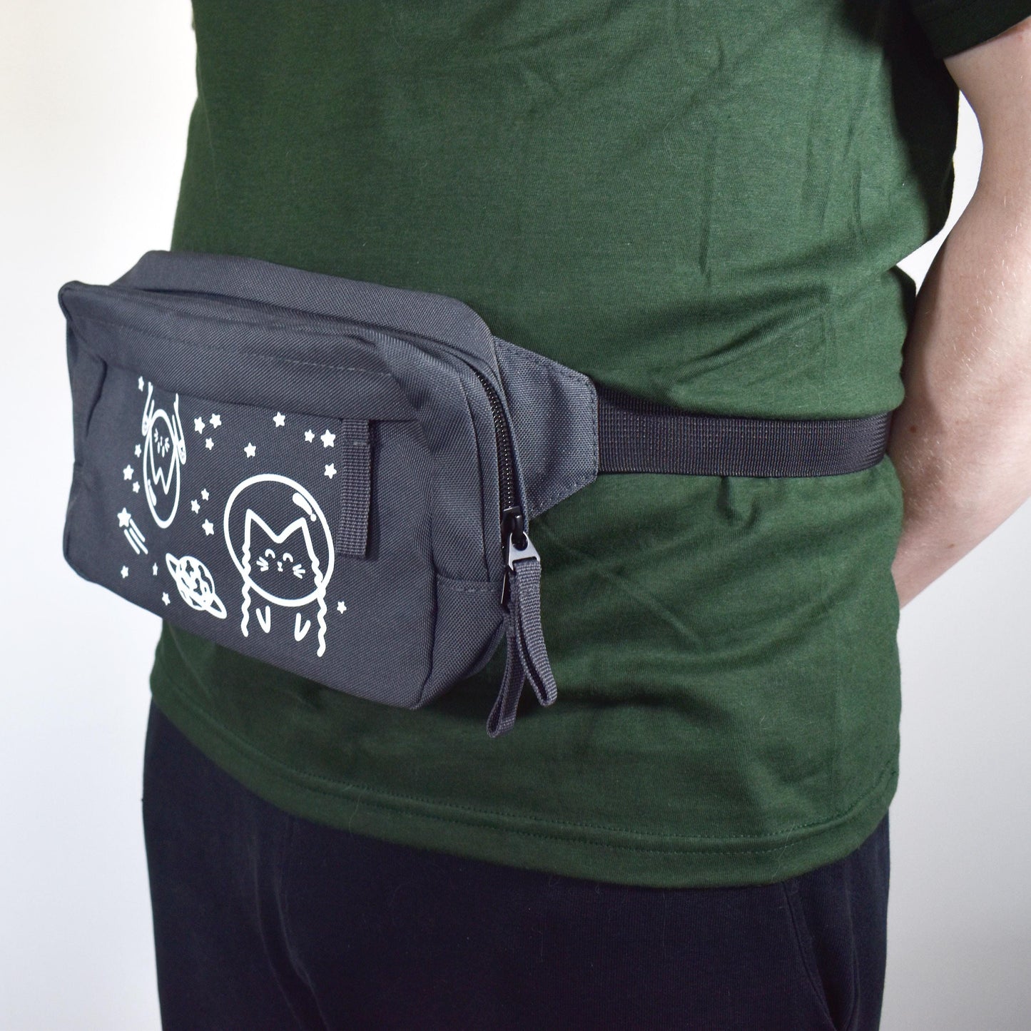 Space Cat Bum Bag