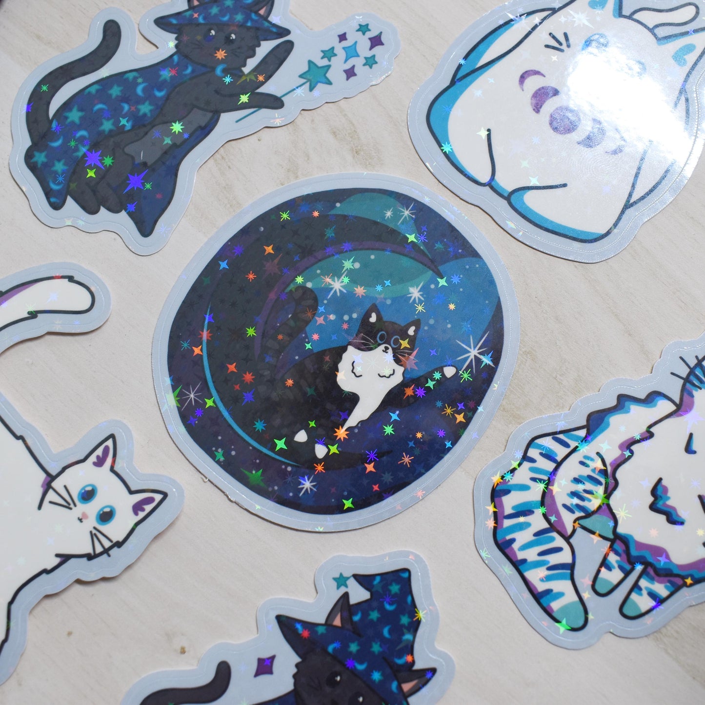 Celestial Cat Sticker Pack