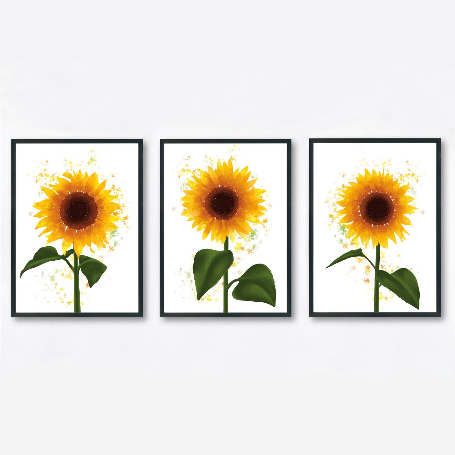 Sunflower print