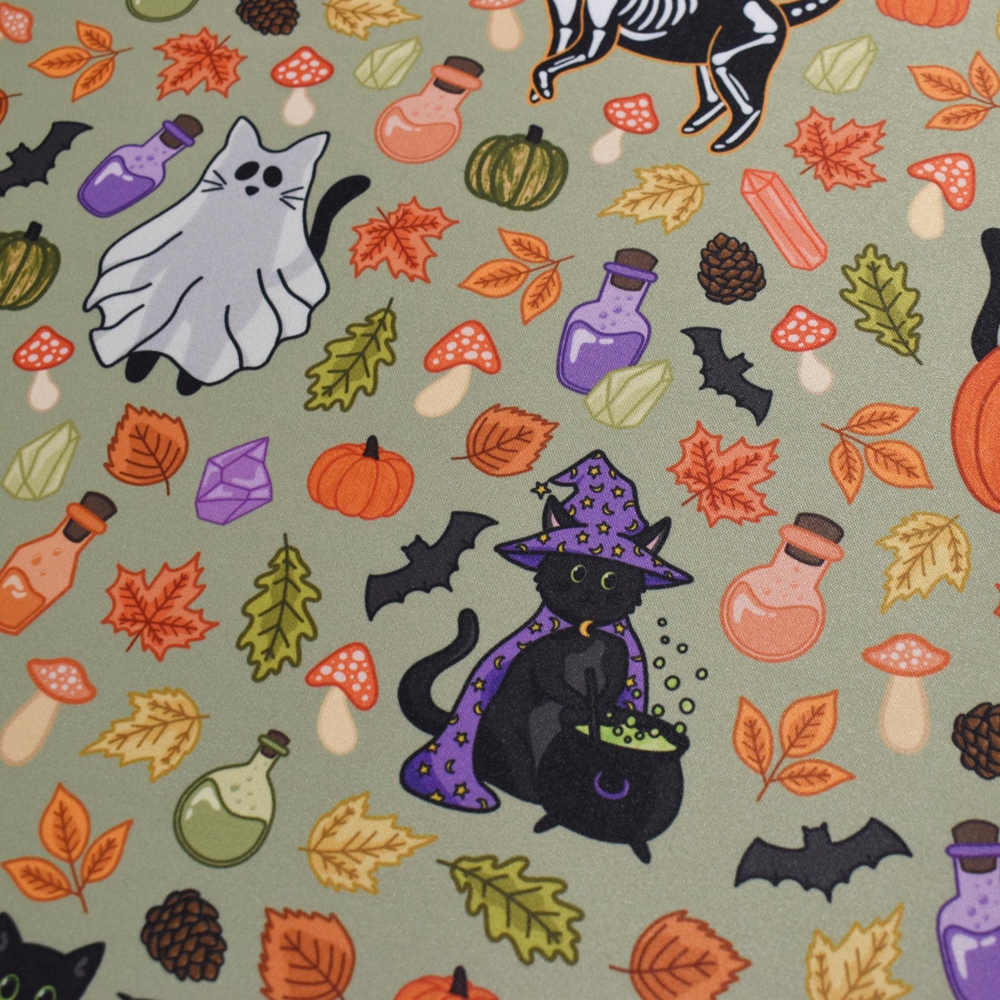 Halloween Cats Desk Mat