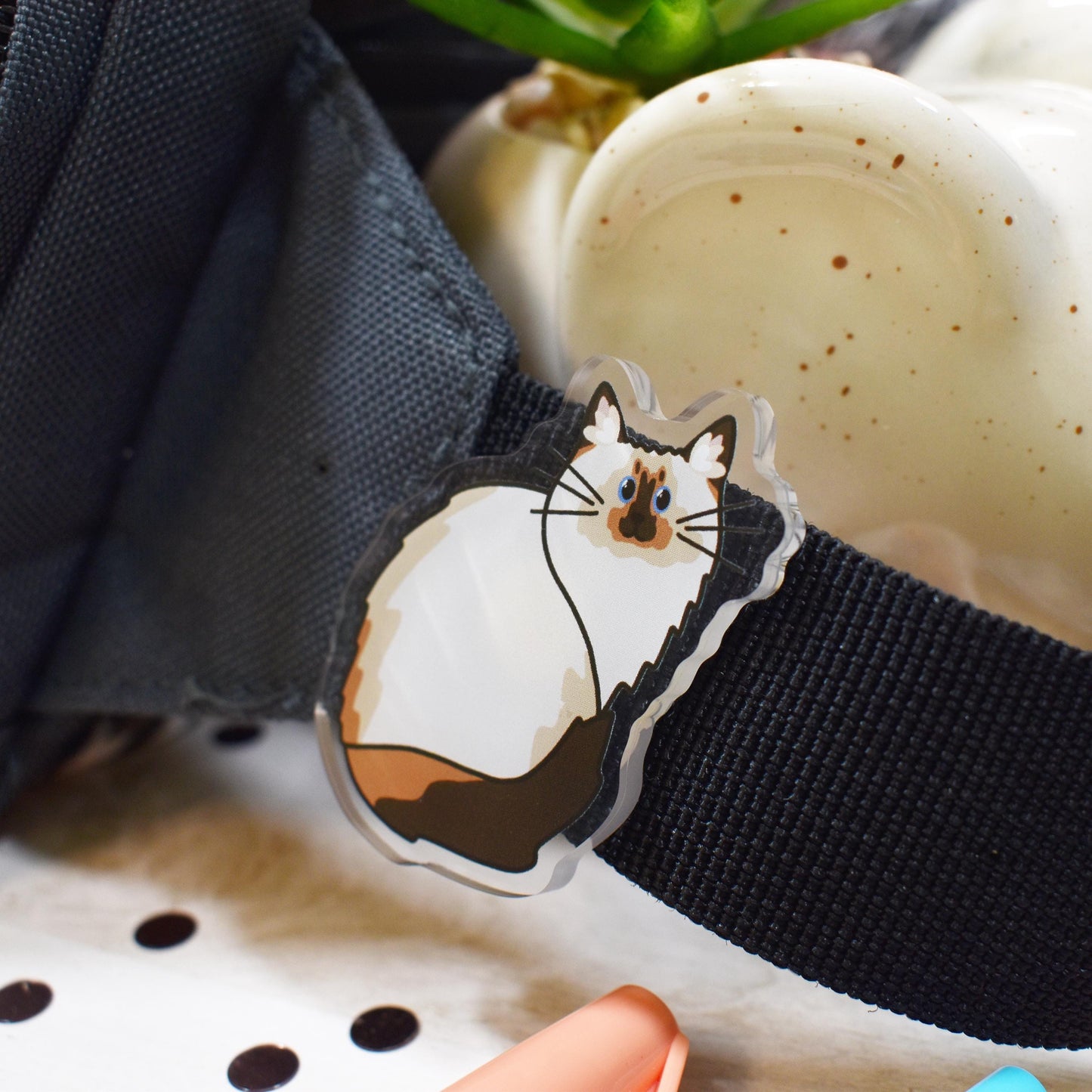 Ragdoll Cat Pin Badge