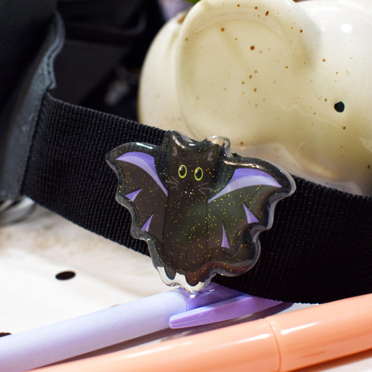 Bat Cat Pin Badge
