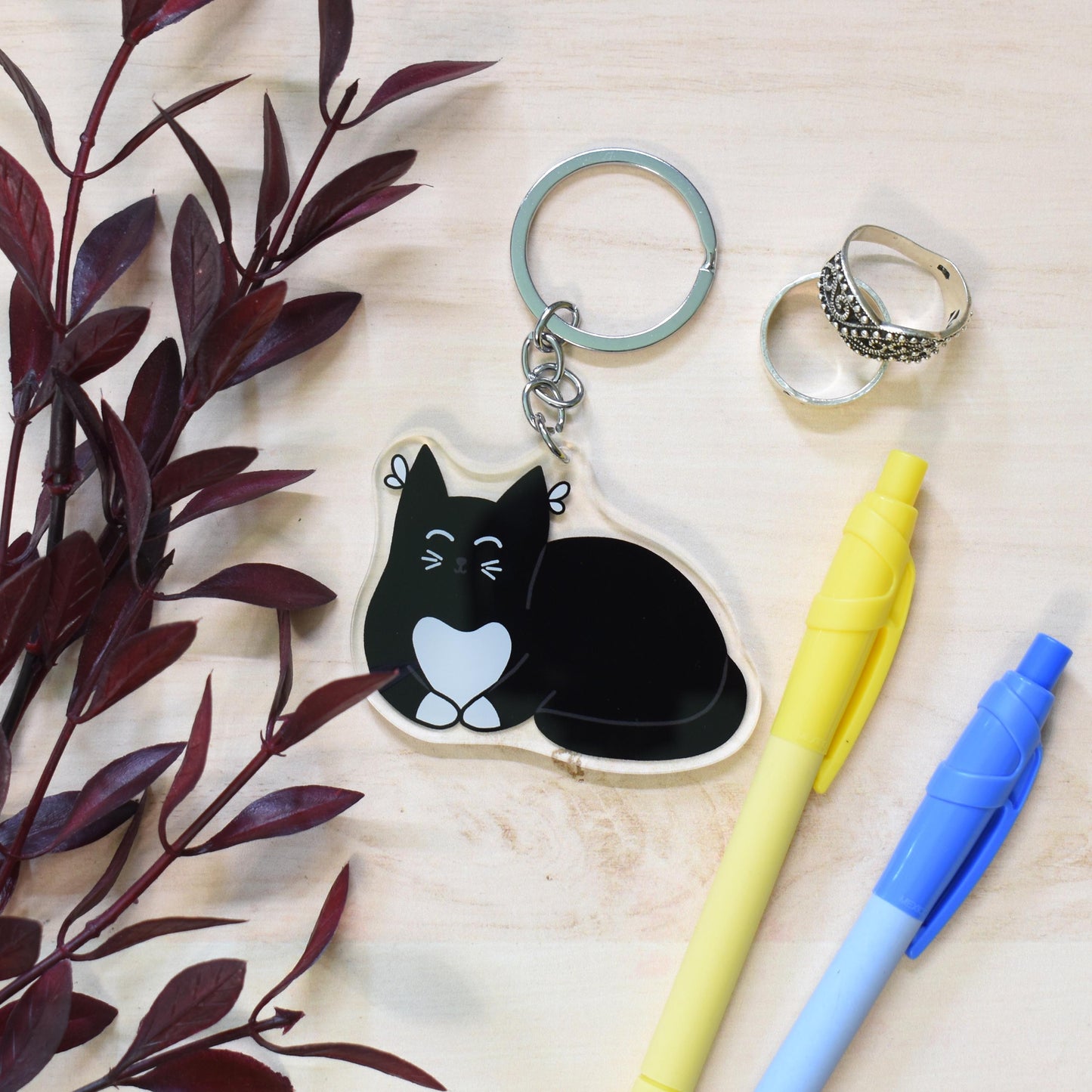 Tuxedo Cat Magnet