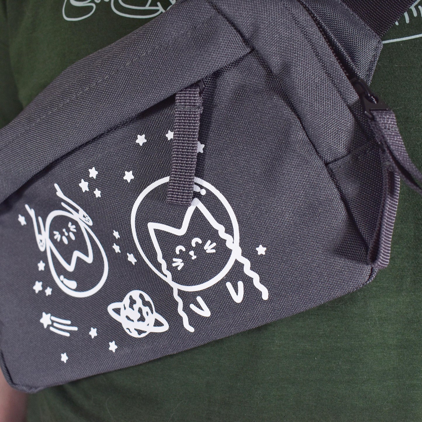 Space Cat Bum Bag