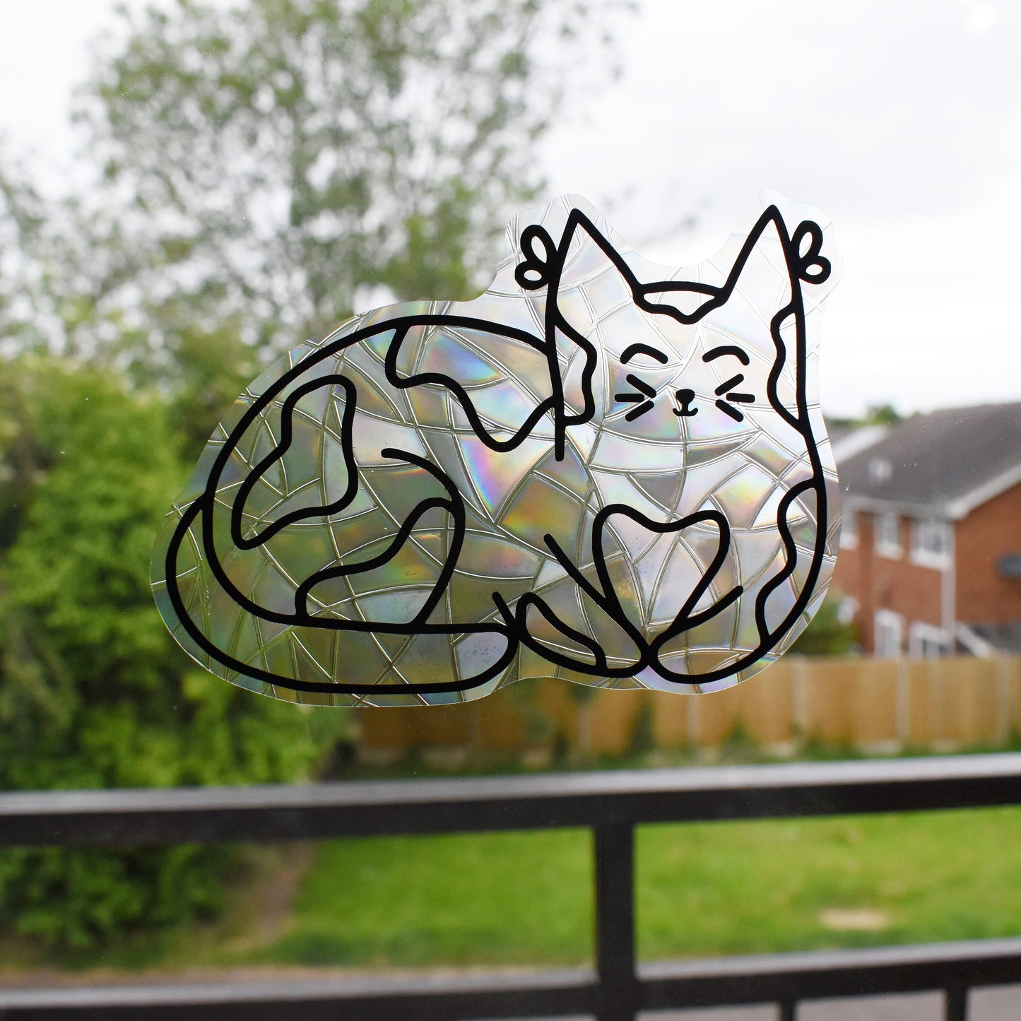 Calico Cat Suncatcher