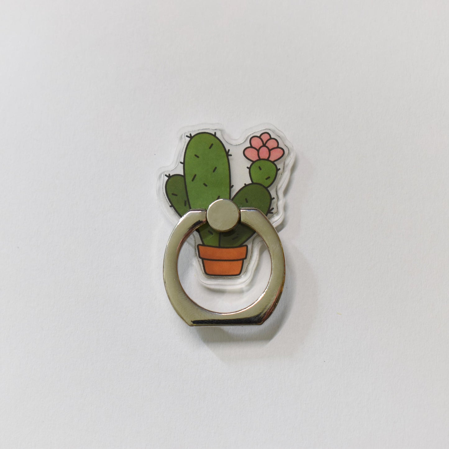 Cactus Phone Ring Holder