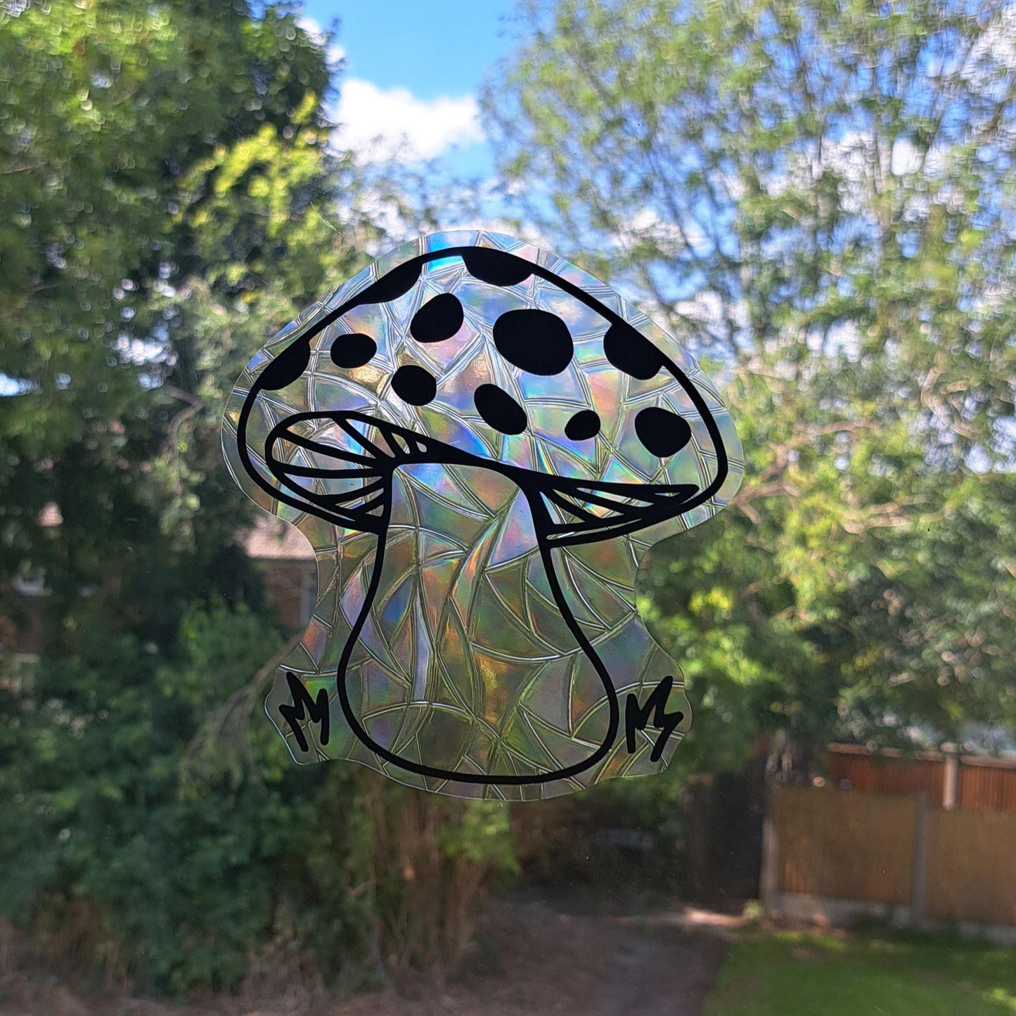 Mushroom Suncatcher