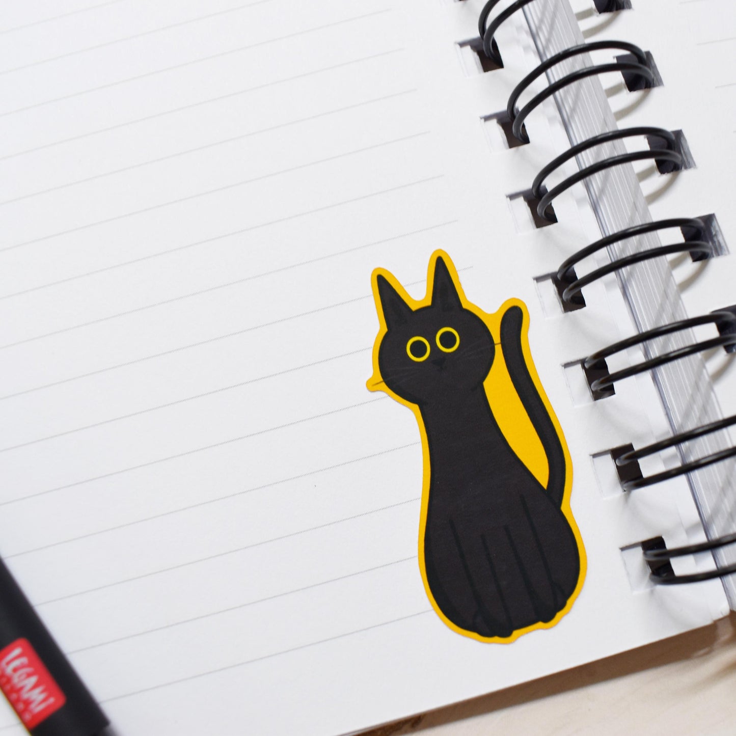 Black Cat Sticker Sheet