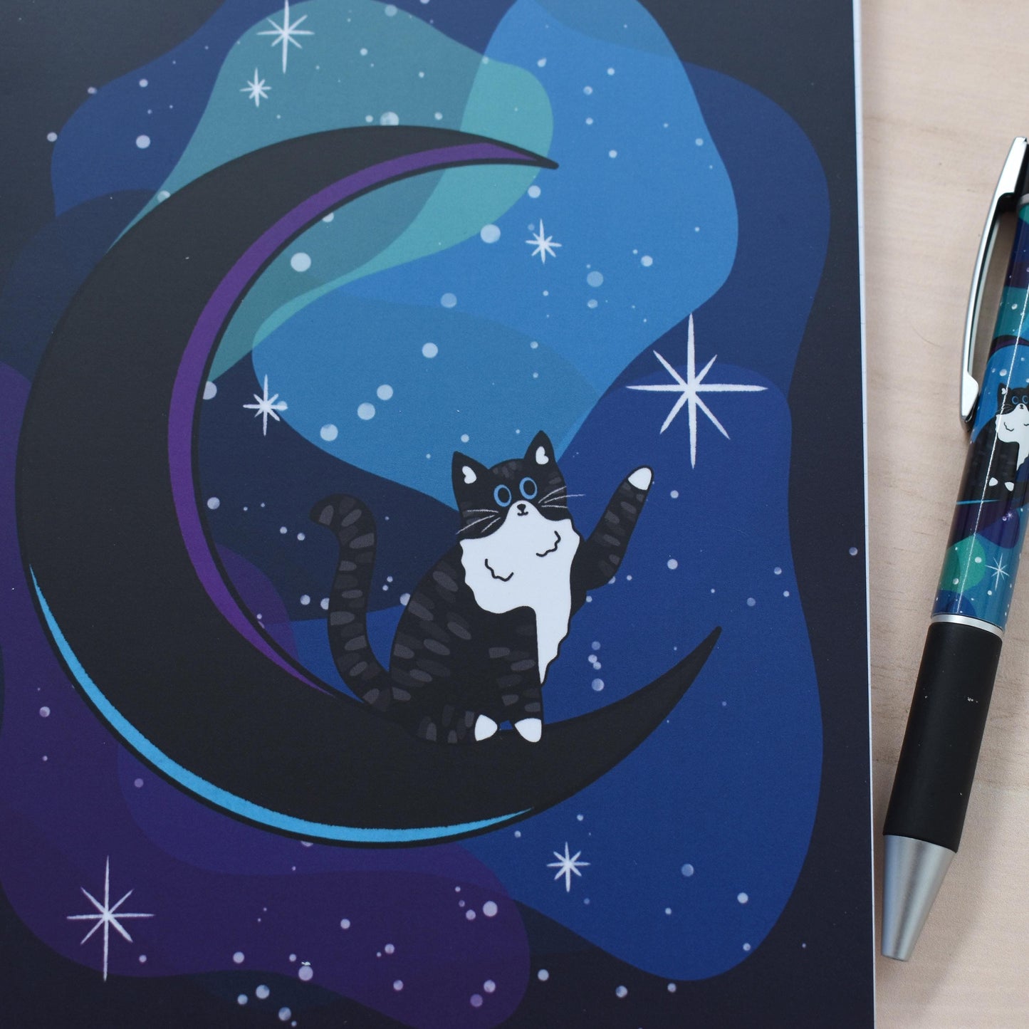 Celestial Cat Notebook