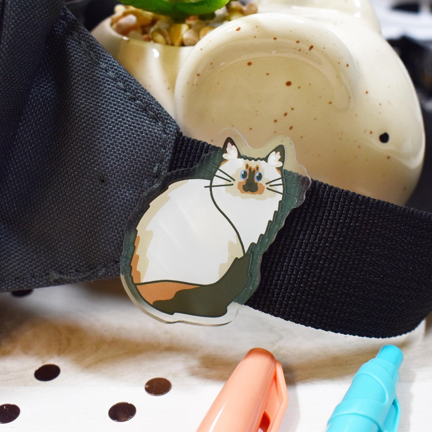 Ragdoll Cat Pin Badge