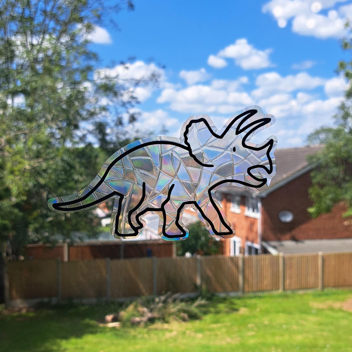 Triceratops Suncatcher