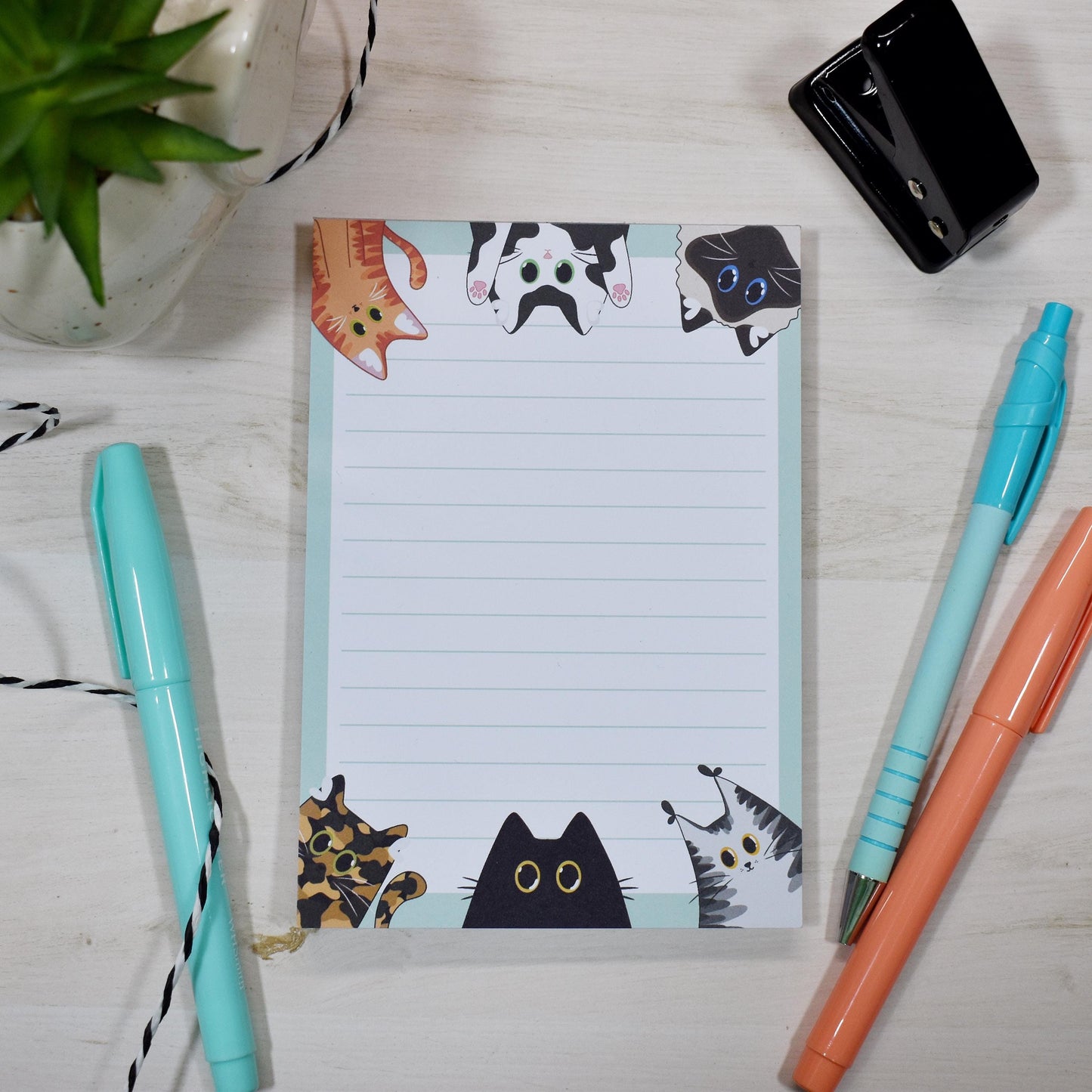 Chunky Cat Notepad