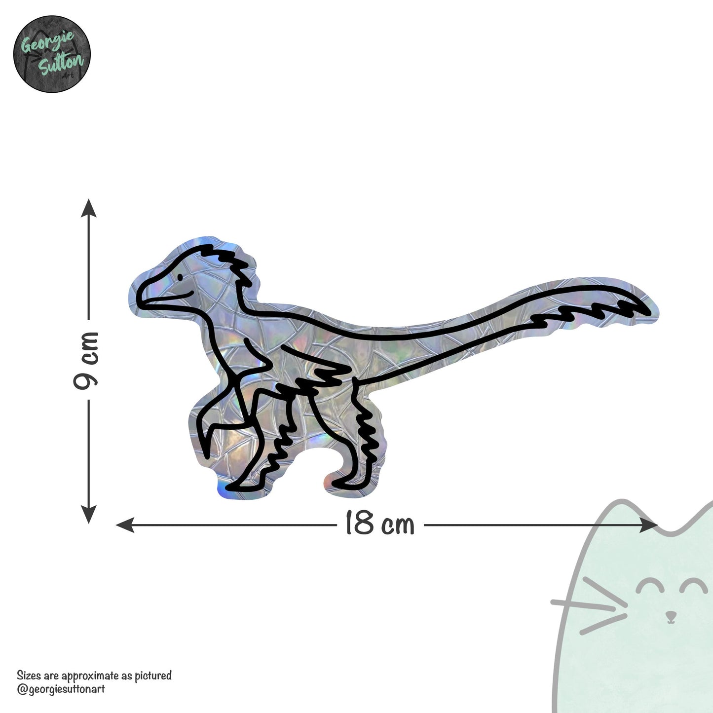 Velociraptor Suncatcher
