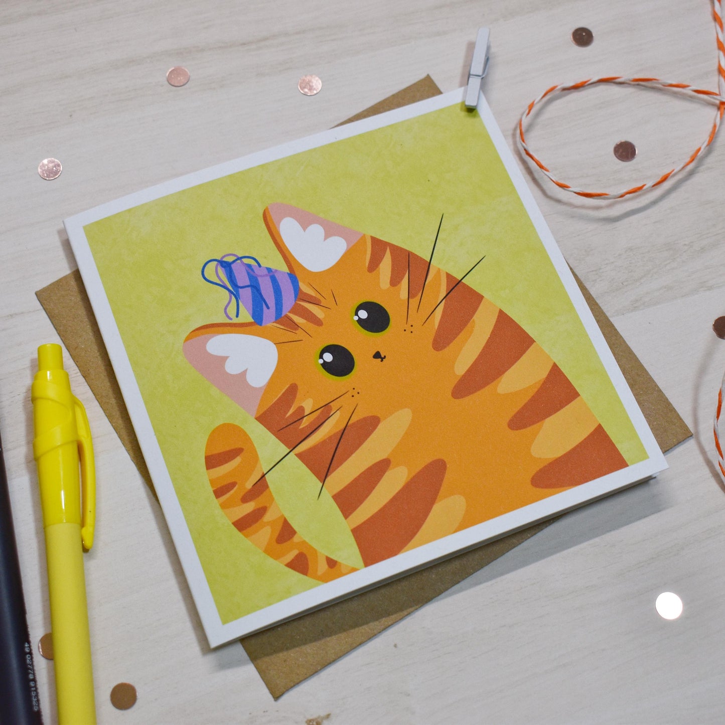 Party Cat Card
