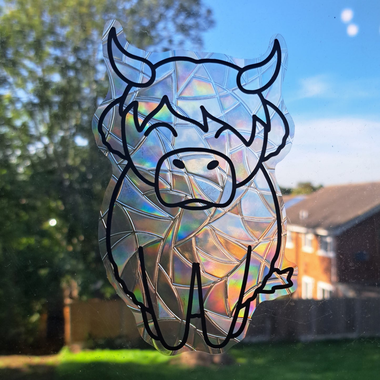 Highland Cow Suncatcher