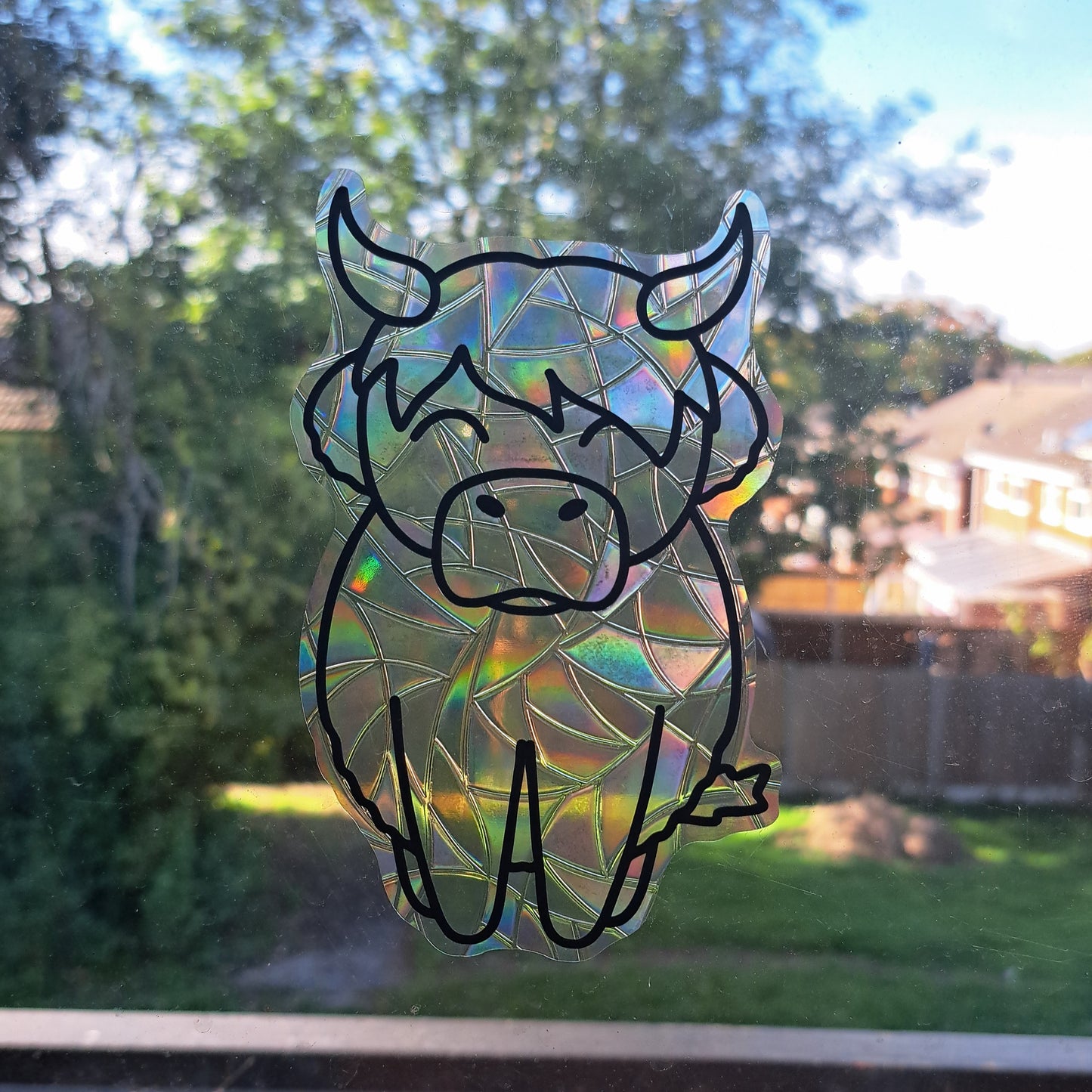 Highland Cow Suncatcher