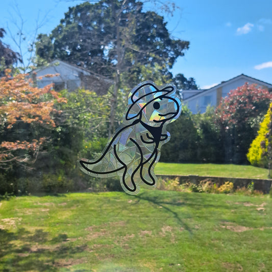 Cowboy T-Rex Suncatcher