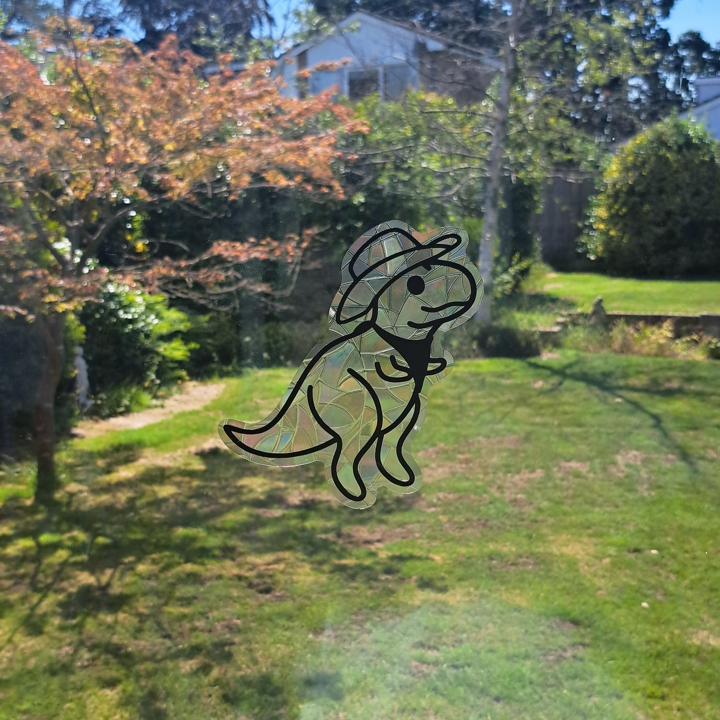 Cowboy T-Rex Suncatcher